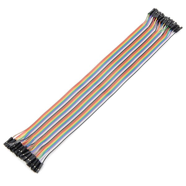 400pcs 30cm женщин к женщине Макетная проводов Jumper Cable Dupont Wire - особенности