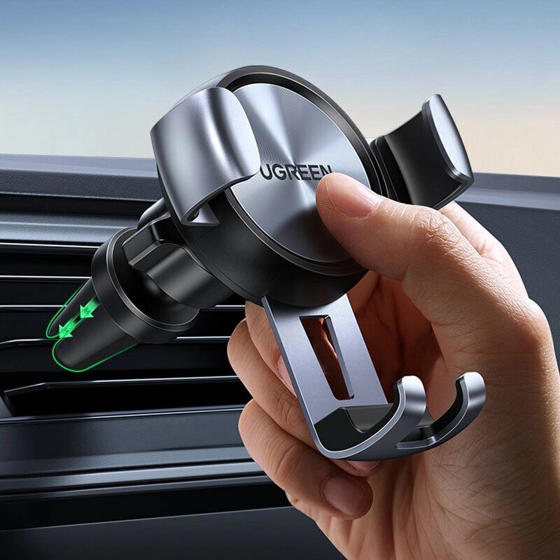 UGREEN LP130 Gravity Авто Держатель для телефона Поддержка Подставка для телефона Auto Vent Mount Подставка для гравитац - преимущества