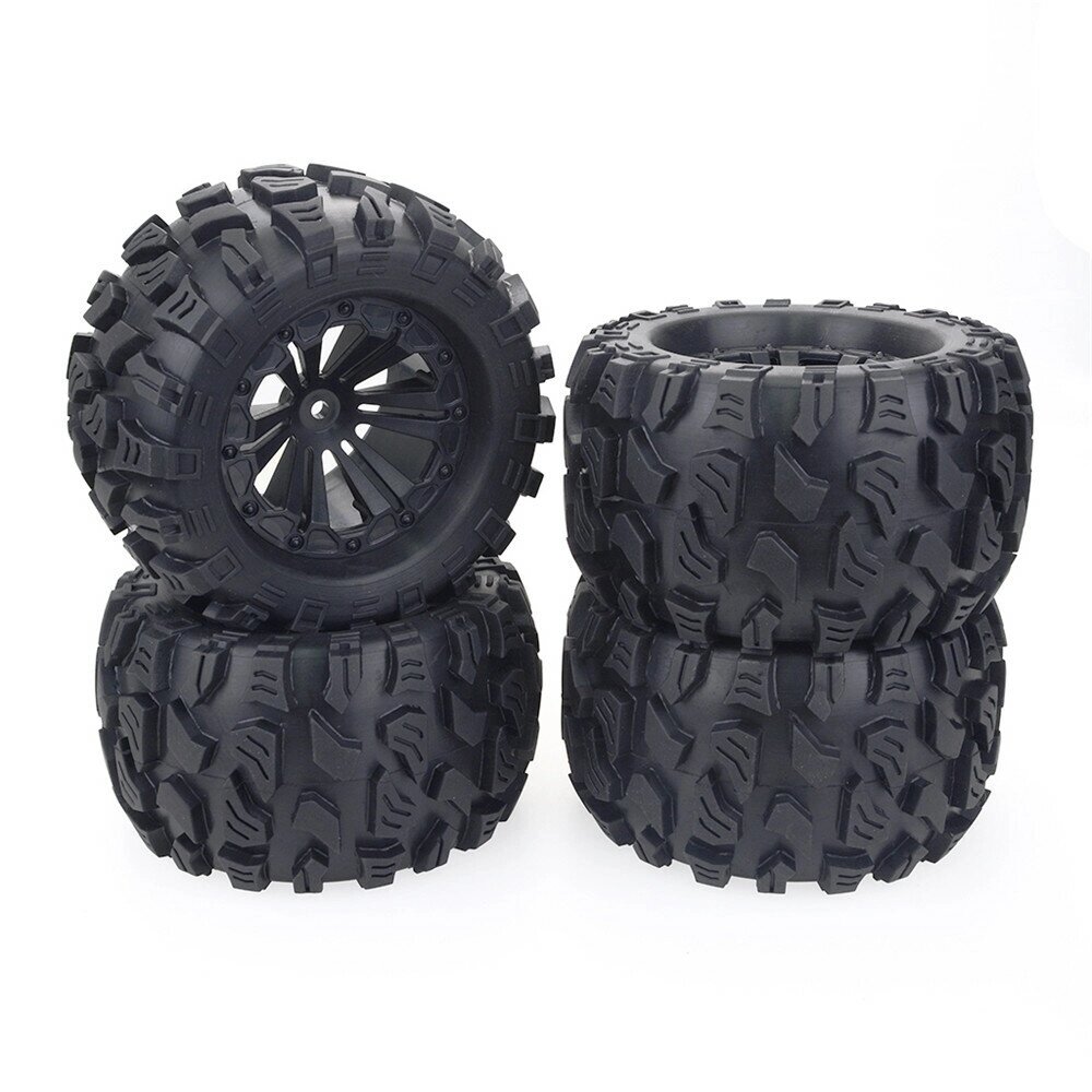 1/10 Monster Truck Wheels Шины для HPI HSP Savage XS TM Flux ZD Racing LRP RC Авто Колесные шины - обзор