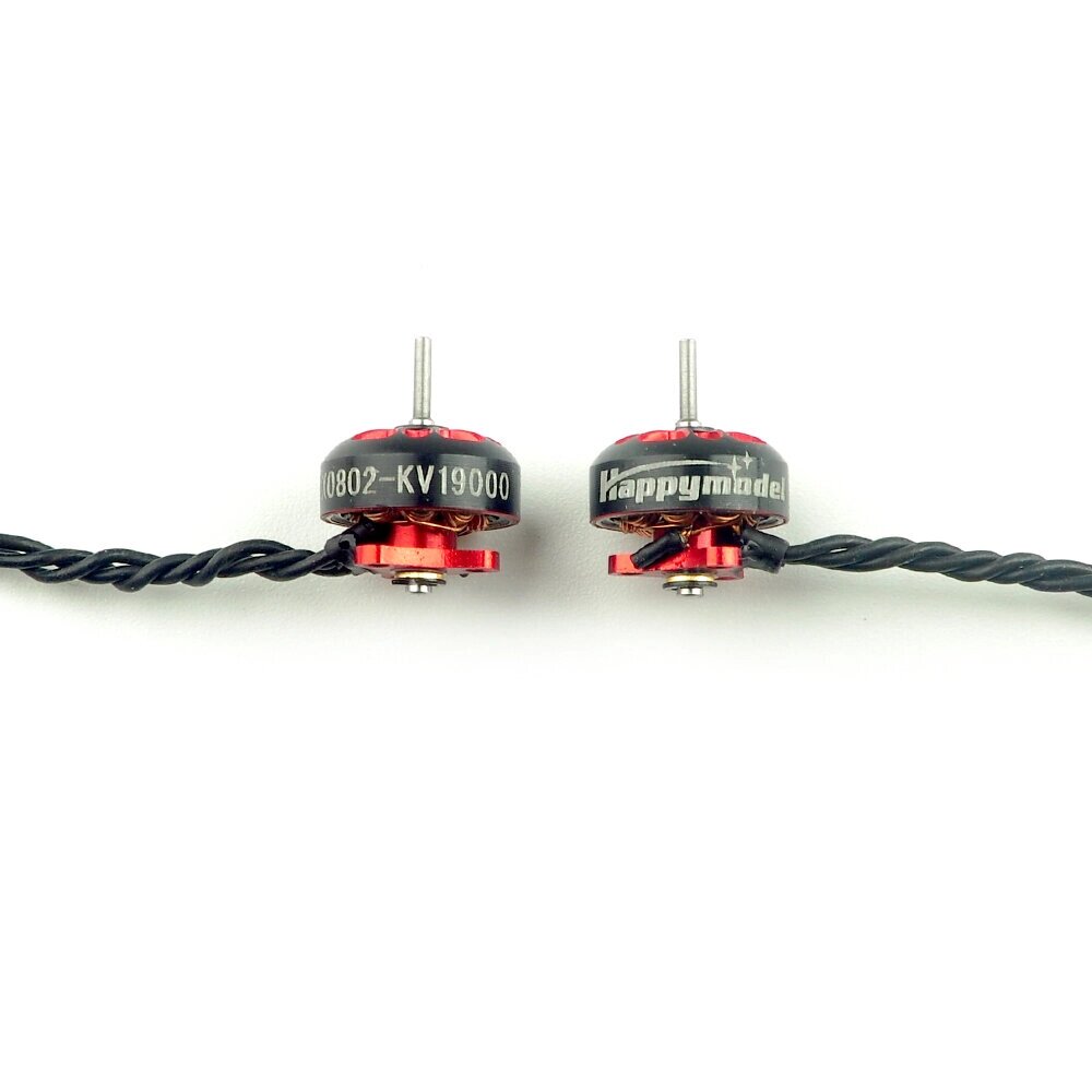 Happymodel Moblite6 Moblite7 Запасная часть EX0802 0802 19000KV 1S Бесколлекторный мотор Встроенный ротор Тип для FPV Ra - розница