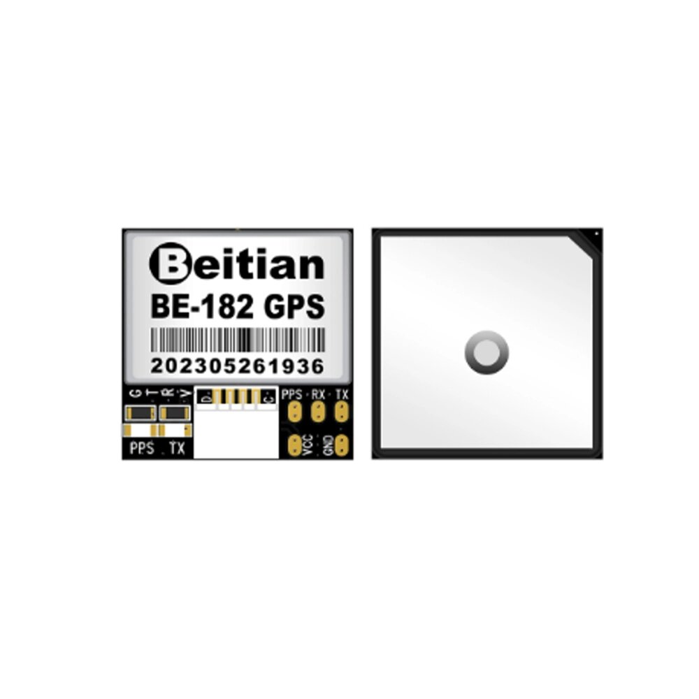 Beitian BE-182 GPS модуль Двойной протокол NMEA UBX M10050 Чип GNSS со сверхнизким энергопотреблением Дрон БПЛА GNSS При - характеристики