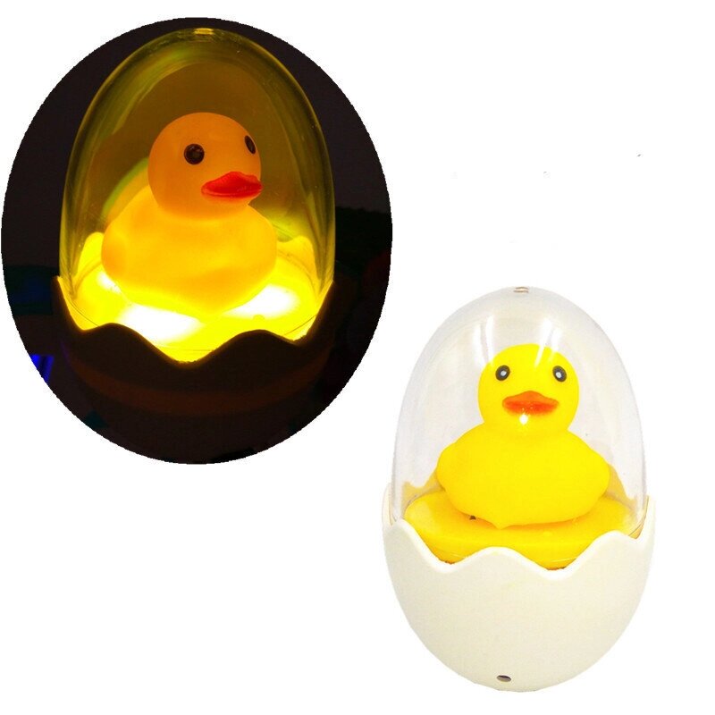 Яичная скорлупа Little Yellow Duck LED Маленький ночник с регулируемой подсветкой US Вилка - наличие