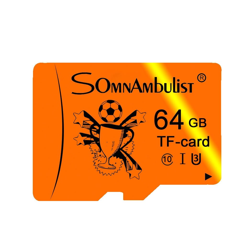 Somnambulist CLASS10 U3 Карта памяти TF 128 ГБ 64GB 32GB 16GB Совместимый регистратор вождения Micro-SD Flash Карта памя - опт