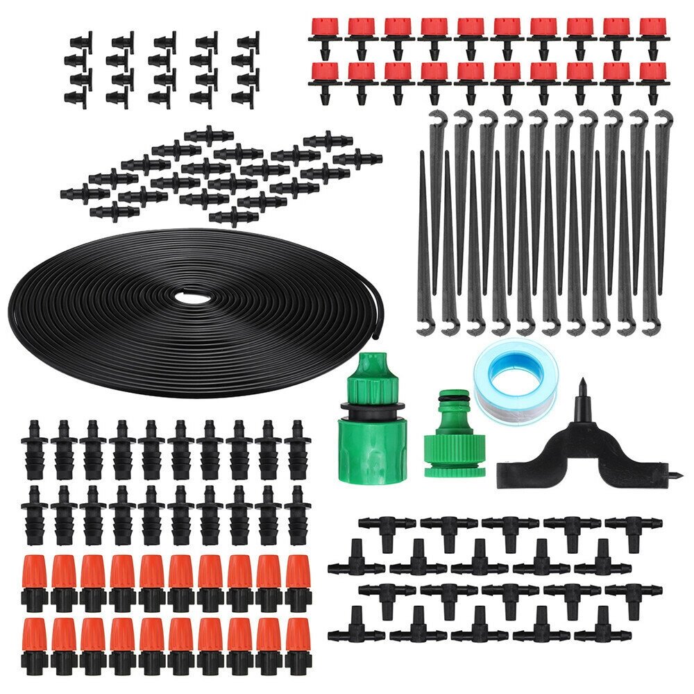 10/15/20 м DIY Микросистема капельного орошения Растение Автополив Сад Шланг Наборы - гарантия