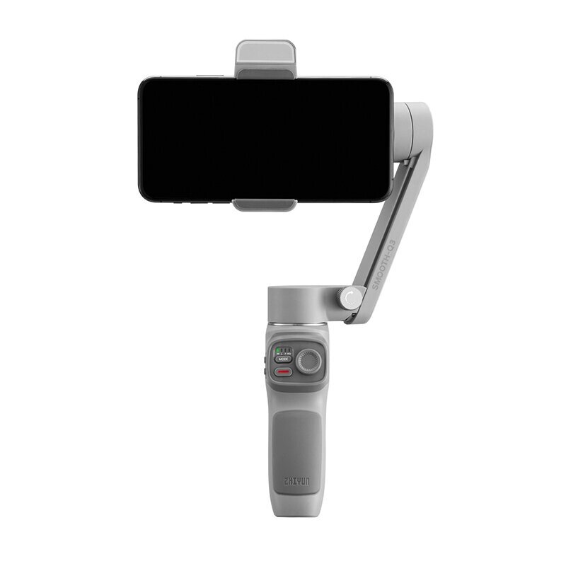 ZHIYUN Smooth Q3 Ручной блок с защитой от сотрясений Gimbal Переворот на 180°заполняющий свет, управление жестами AI B - преимущества