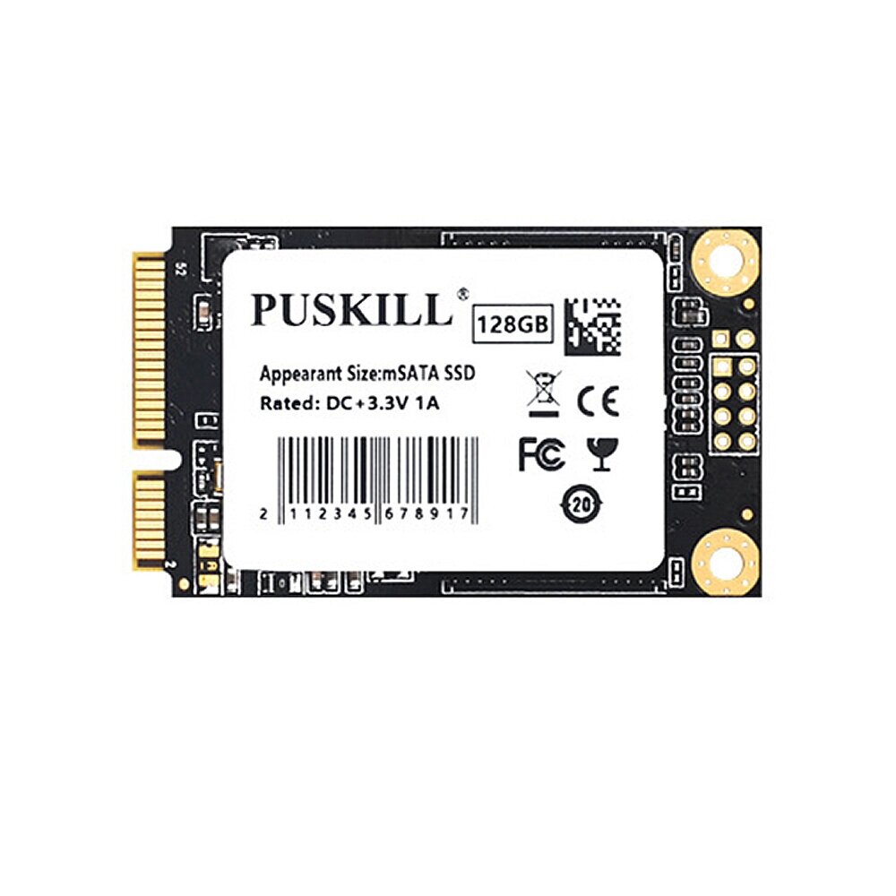 Твердотельные накопители PUSKILL MSATA 128 ГБ / 256 ГБ / 512 ГБ 520 МБ / с. Покрытие жесткого диска для настольного ноут - отзывы