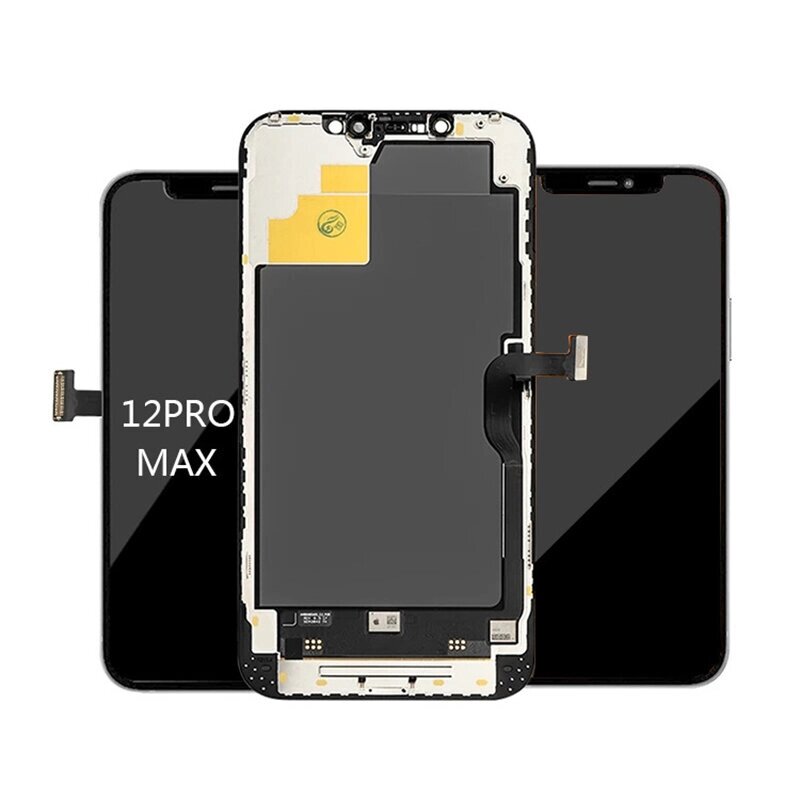 ЖК-дисплей Дисплей для iPhone 12 12 Mini 12Pro 12 Pro Max 3D LCD сенсорный экран дигитайзер Замена Набор - розница