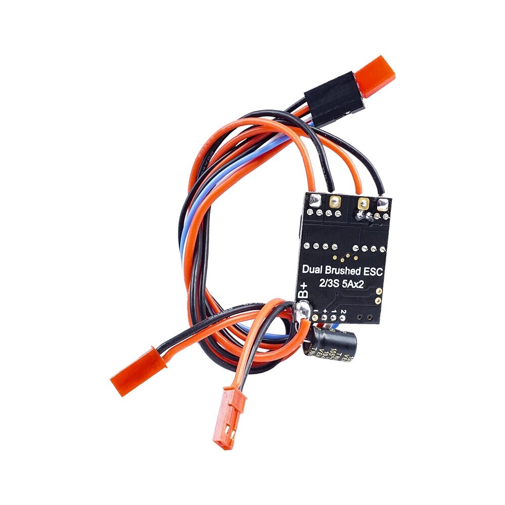 Flipsky Dual Way 5AX2 Матовый регулятор скорости ESC 2-3S для 130/180 Мотор Двигатель RC Авто Детали модели самолета - отзывы