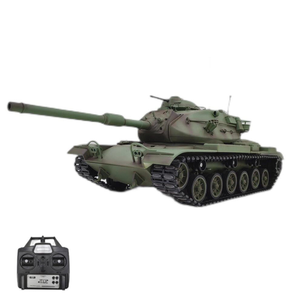 Модель Cool. Bank US M60A3 1/16 2,4G RC Tank Battle C Освещение Курение Звук Стрелять Шариками Внедорожники Игрушки - отзывы