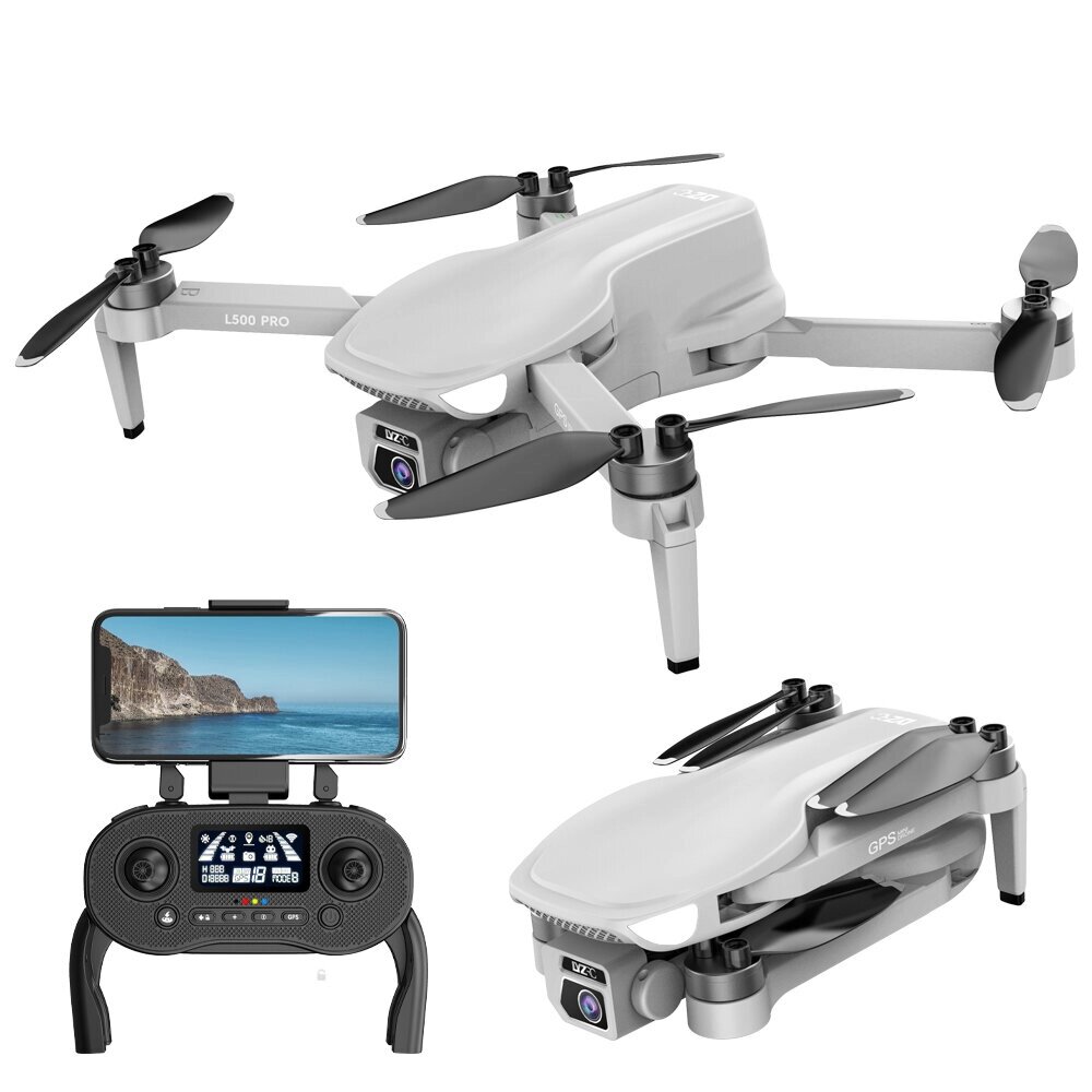 LYZRC L500 PRO 5G WIFI FPV GPS с 4K ESC камера 25 минут полета в безголовом режиме Бесколлекторный RC Дрон Квадрокоптер - заказать