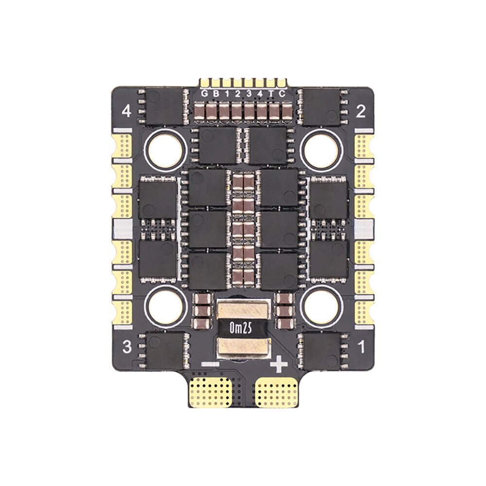 20x20 мм HAKRC Mini 60A / 65A 2-8S 4in1 Бесколлекторный ESC BLHeli_32 Поддержка DShot1200 для мультиротора FPV Racing RC - заказать