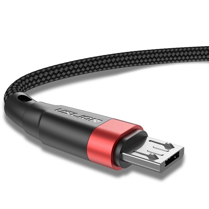 УСЛИОН 3A USB-A кабель Micro USB QC3.0 для быстрой зарядки и передачи данных Медь Core Line 1M/2 м длиной для Samsung дл - гарантия