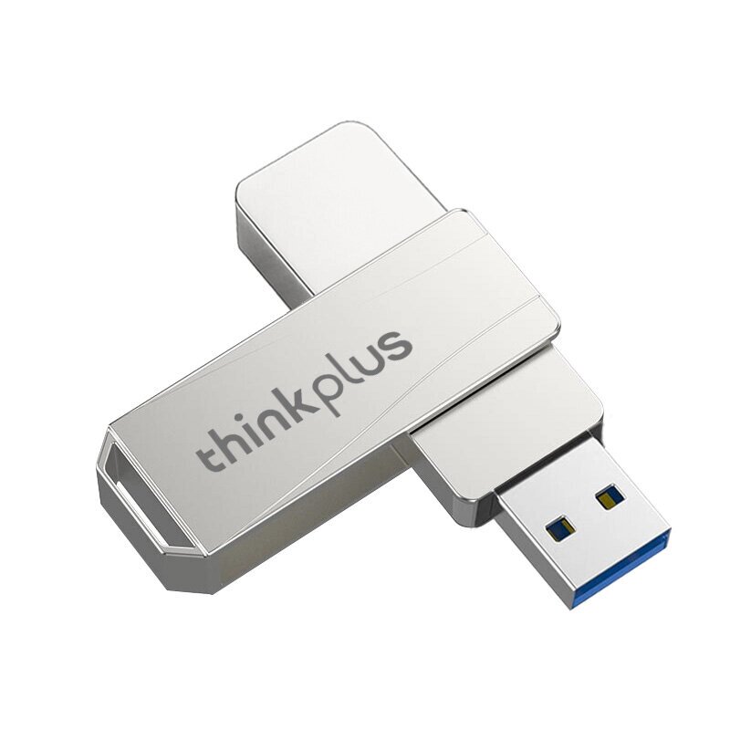 Lenovo Think Plus MU242 USB3.0 Flash Диск 32G 64G 128G Металлический интерфейс Водонепроницаемы Термостойкость Вращение - скидка