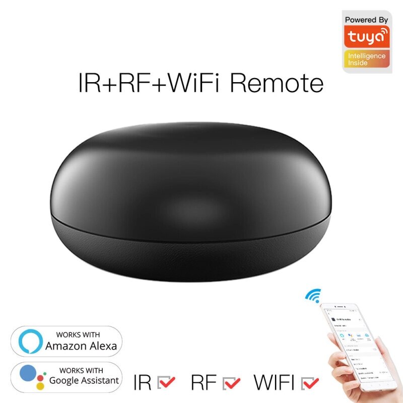 Tuya 433 МГц RF Дистанционное Управление для Alexa Wifi IR RF Дистанционное Управление ler Automation IR RF Лампа ТВ Вент - выбрать