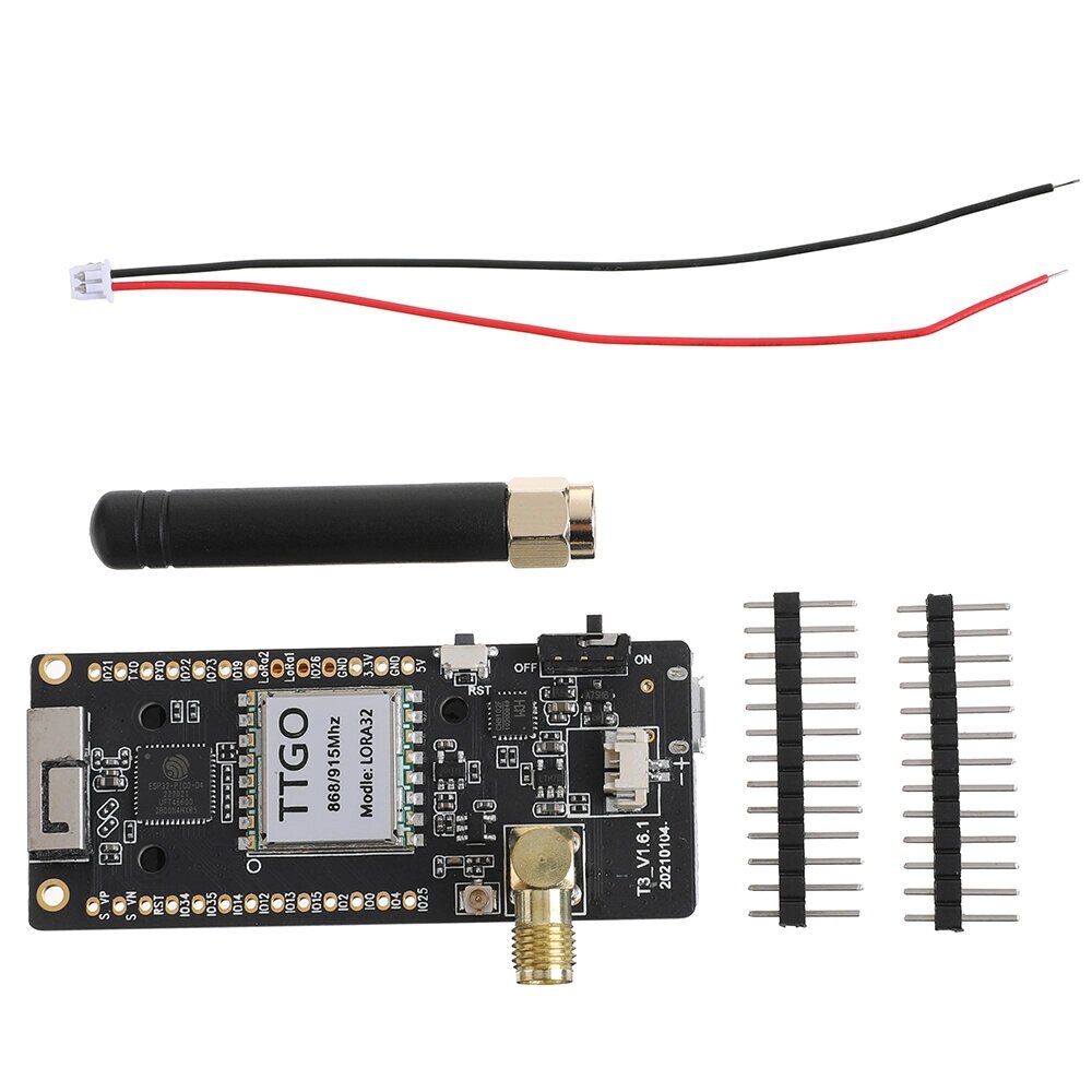 Lilygo TTGO lora32 868 мгц ESP32 lora OLED 0,96 дюймов SD-карта bluetooth WIFI беспроводной модуль ESP-32 SMA IP5306 - заказать