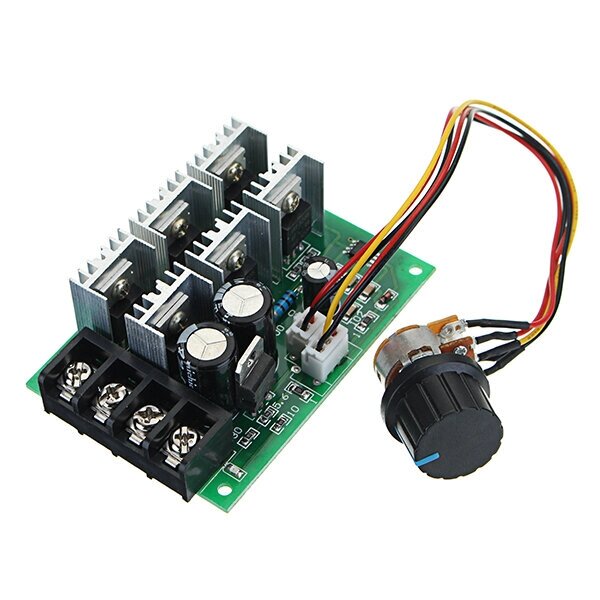 DC 9-55V 40A 2000W PWM регулятор скорости двигателя постоянного тока насоса High Power Speed Controller 9V 12V 24V 36V 4 - гарантия