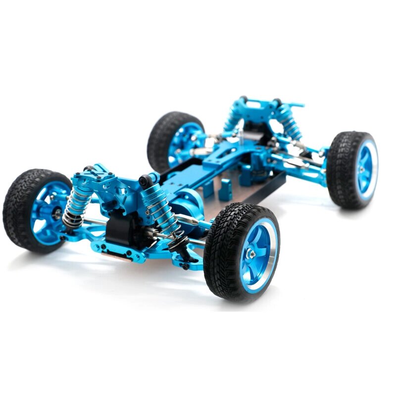 Модернизированный CNC Metal RC Авто Рама C Металлический дифференциал для моделей автомобилей Wltoys 144001 144010 14400 - отзывы