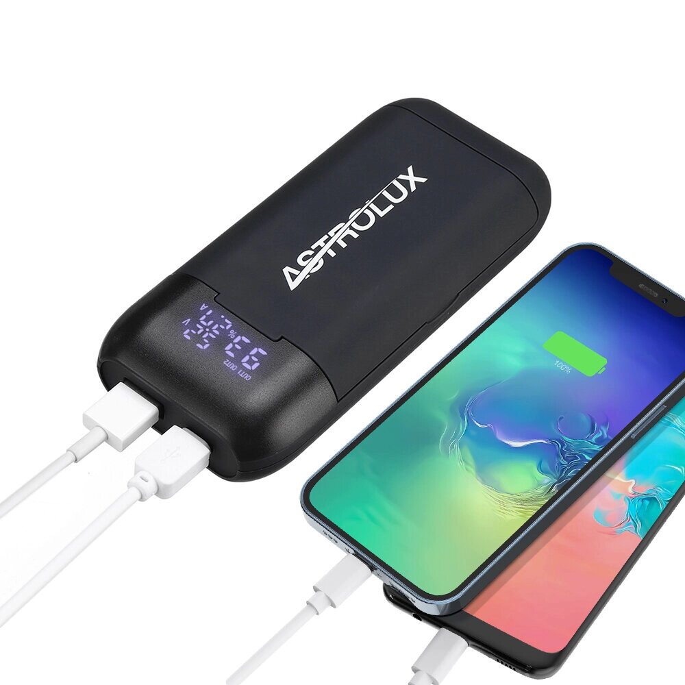 Astrolux PD2 Type-C 18 Вт QC3.0 PD3.0 Быстрая зарядка USB Батарея Зарядное устройство Фонарик Радиоуправляемый телефон - интернет магазин