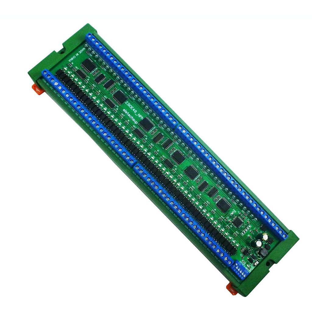 23IOE48 48-канальный многофункциональный RS485 Дистанционный Модуль ввода-вывода ПЛК Плата расширения DI-DO DIN-рейка - Bangoo
