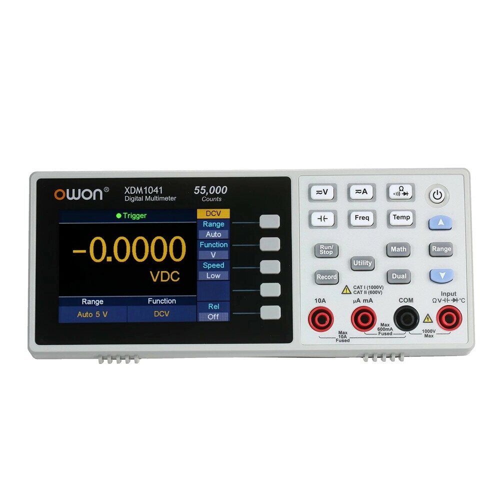 OWON XDM1041 USB Digital Мультиметр 55000 Counts High Accuracy Desktop Мультиметр s Meter with 3.5-inch TFT LCD Screen - наличие