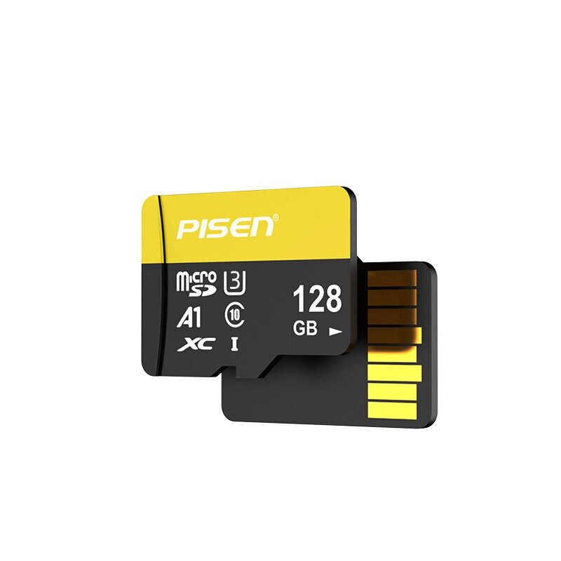 Высокоскоростная карта памяти Pisen Class 10 TF 16GB 32GB 64GB 128 ГБ Micro SD Card Flash Смарт-карта для ноутбука камер - розница