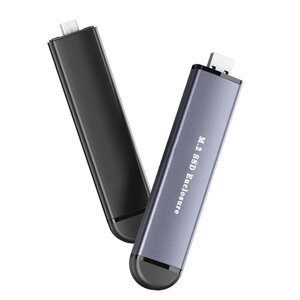 Пинруи 2 в 1 корпус SSD M. 2 6 гбит/с/10 гбит/с type-C 3.1 gen2 USB 3.0 на M. 2 внешний жесткий диск NVME/SATA коробка под