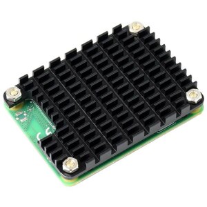 Raspberry Pi CM4 Специальный радиатор из алюминиевого сплава Heatink с Силиконовый теплоотводящей пластиной Антенна Отве