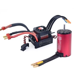 Surpass Hobby Diamond Series Водонепроницаемы 4076 2250KV Бесколлекторный мотор с ESC 150A для автомобилей 1/8 RC