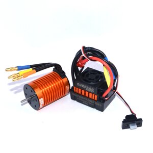 Surpass Hobby F540 Водонепроницаемы 4370KV Бесколлекторный мотор + 45A ESC для 1/10 Rc Авто частей