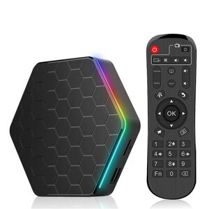 T95Z PLUS TV Бокс android 12.0 Allwinner H618 2.4G и 5G BT5.0 WI-FI6 64G телеприставка 6k декодирование видео медиаплеер