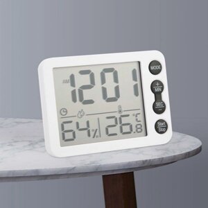 TS-9606 Многофункциональный Термометр Гигрометр Измеритель температуры и влажности Сигнализация Часы Внутренний