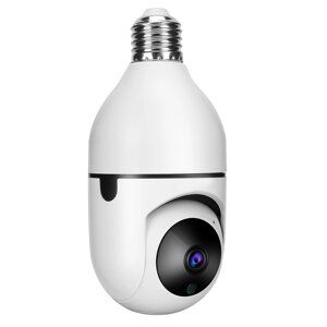 XIAOVV 2MP WIFI PTZ Security камера Беспроводная лампа камера с E27 лампочкой Коннектор Инфракрасное ночное видение Обна