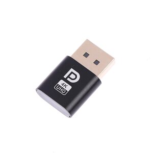 Заглушка 4K Displayport DP Virtual Display Adapter EDID Headless Ghost Emulator Настольные аксессуары для графической ви