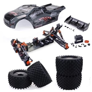 ZD Racing 9021 V3 1/8 4WD 80 км / ч Бесколлекторный RC Авто Рамка Набор без электронных компонентов