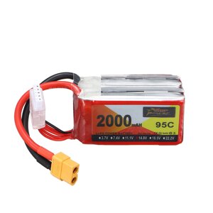 ZOP power 14,8 в 2000 мач 95C 4S lipo батарея разъем XT60 для RC дрон