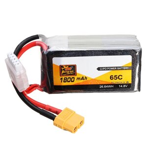 ZOP Power 14.8V 1800mah 65c 4S липо батареи XT60 штекер