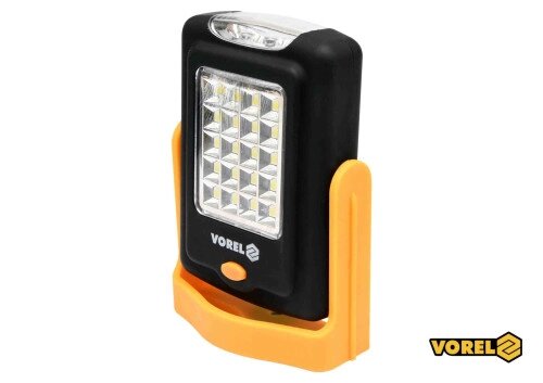 Фонарь навесной светодиодный VOREL 20+3 LED 3 x ААА